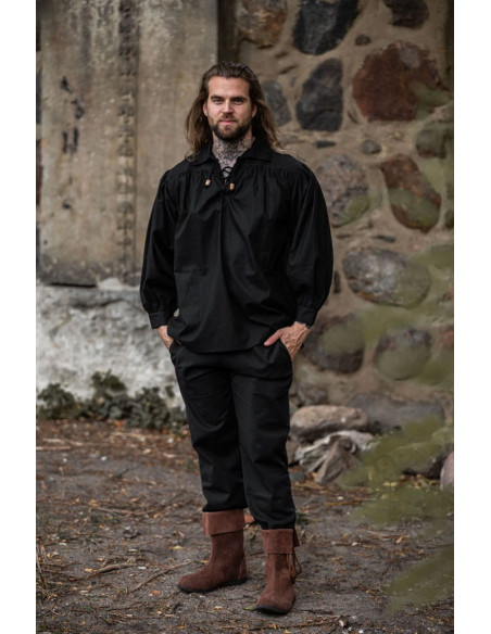 Chemise médiévale à nouer modèle...