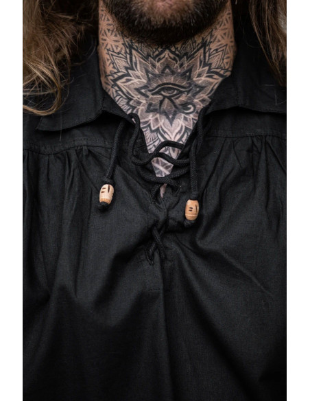Chemise médiévale à nouer modèle...