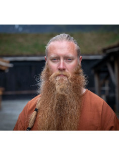 Tunique viking manches courtes Olaf, rouge 2