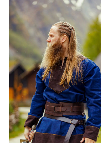 Tunique Viking en laine modèle...