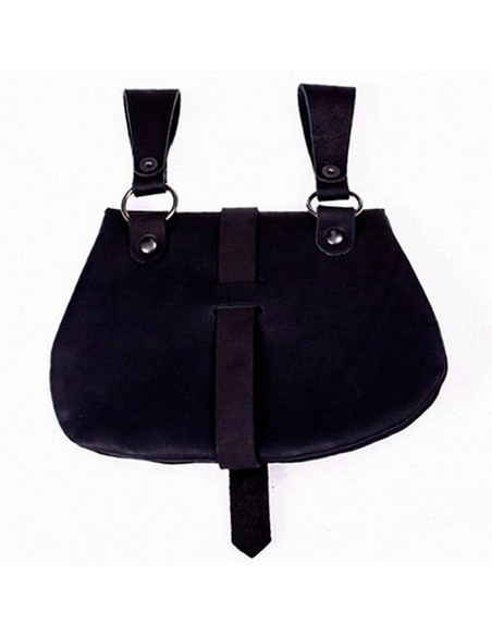 Sac en cuir médiéval irlandais (20 x...