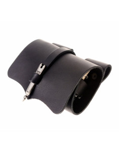 Sac en cuir de 5 potions avec fermeture à sangle (16,5 x... 2