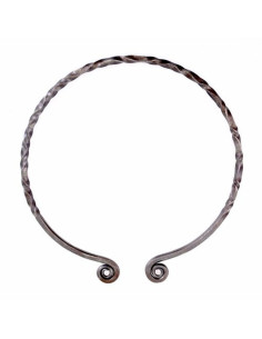 Celtic Neck Torque avec finitions en spirale 2