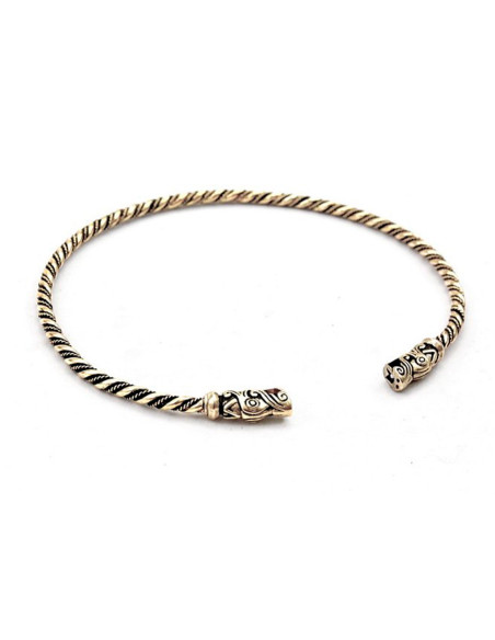 Têtes Torque Viking Gotland Dragon