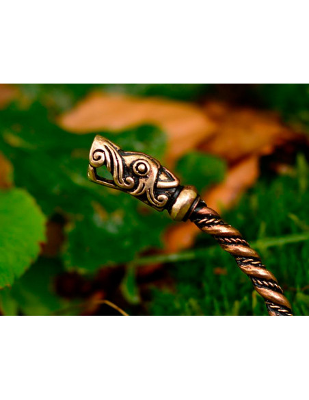 Têtes Torque Viking Gotland Dragon