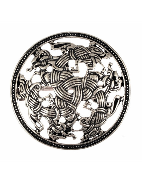 Broche Viking Ronde Style Ringerike