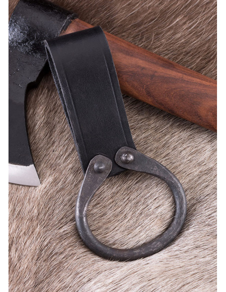 Tahalí noir pour porter des haches...