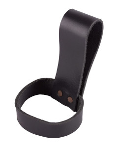 Tahalí noir pour porter des cornes à la ceinture