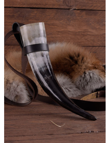 Tahalí noir pour porter des cornes à...