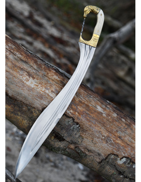 Falcata, Kopis avec couteau, manche...