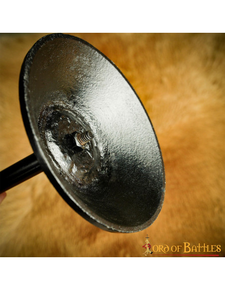 Support de table pour casques en fer