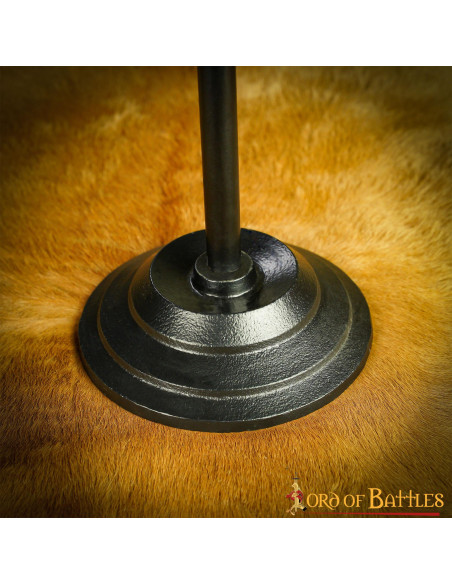 Support de table pour casques en fer