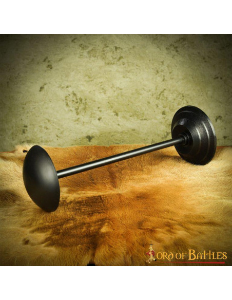 Support de table pour casques en fer