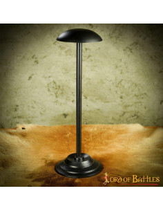 Support de table pour casques en fer