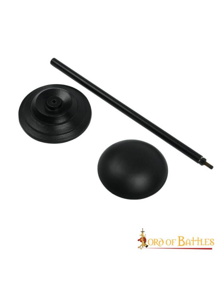 Support de table pour casques en fer