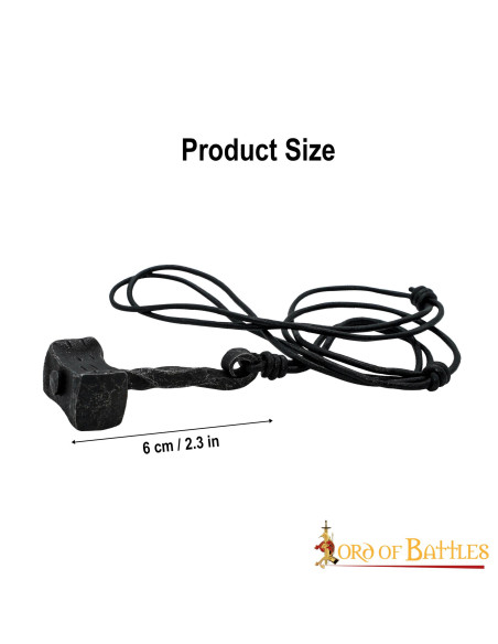 Pendentif Mjölnir, marteau de Thor...