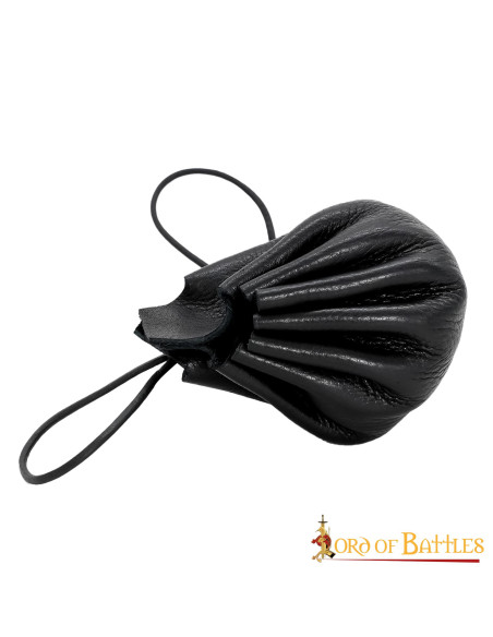 Mendiant médiéval en cuir pour la...