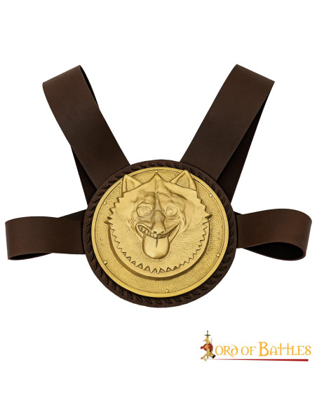 Phalère romaine avec loup ibérique