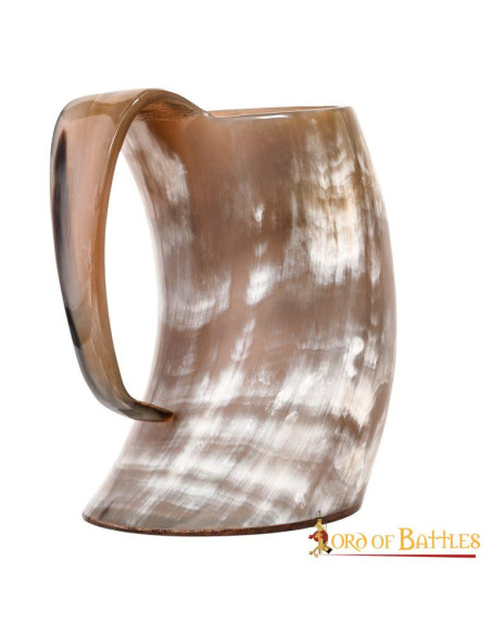 Jarre viking en corne de boeuf