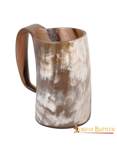 Jarre viking en corne de boeuf