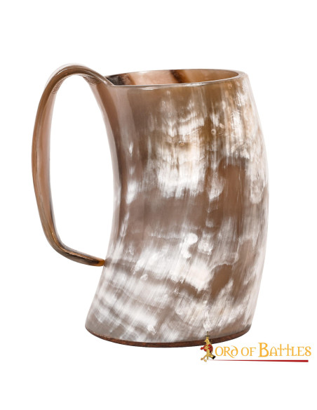 Jarre viking en corne de boeuf