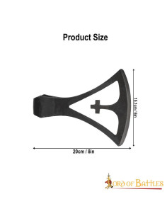 Tête de hache Gotland Viking forgée à la main 2