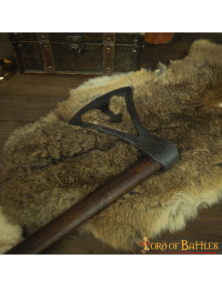 Tête de hache Gotland Viking forgée à...
