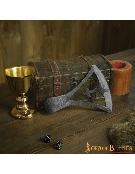 Tête de hache Gotland Viking forgée à...