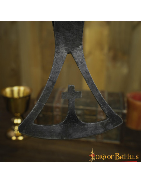 Tête de hache Gotland Viking forgée à...