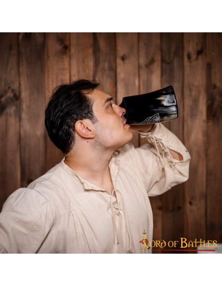 Chope à bière trisketa celtique