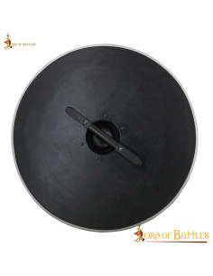 Bouclier Guerrier Viking fonctionnel en bois et acier (76... 2