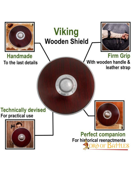 Bouclier de guerrier viking...