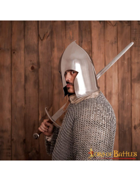 Barbute Medieval Warrior avec...