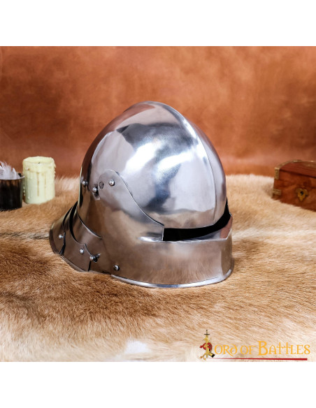Casque médiéval allemand Sallet, avec...