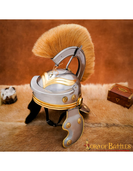 Casque de centurion romain avec...