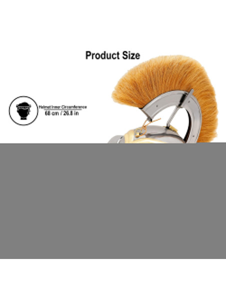 Casque de centurion romain avec...