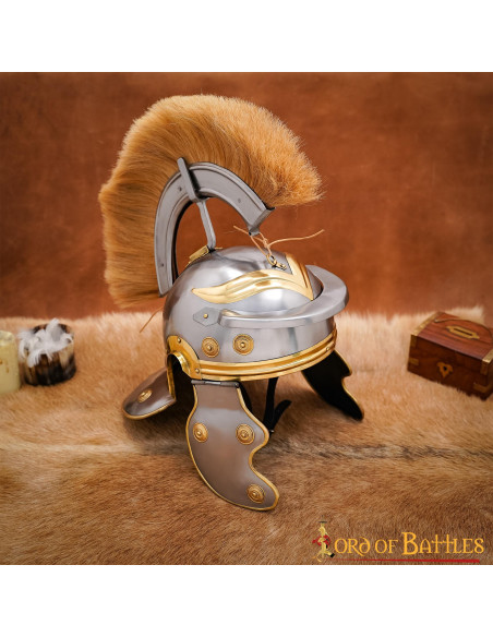 Casque de centurion romain avec...