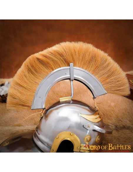 Casque de centurion romain avec...