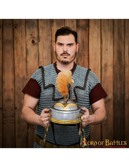 Casque de centurion romain avec...