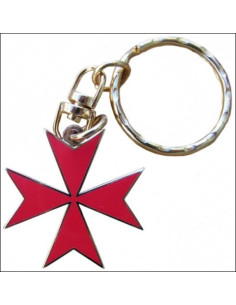 Porte-clés Croix de Malte