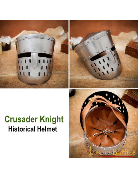 Casque de Chevaliers Croisés, S....