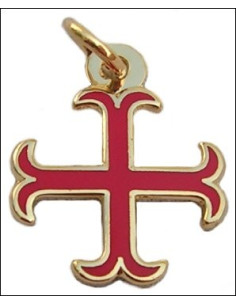Pendentif Croix Templière Ancrée