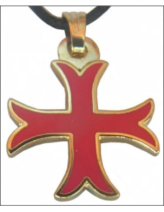 Pendentif croix templière