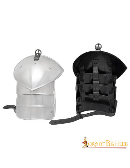 Épaulières de soldat médiéval...