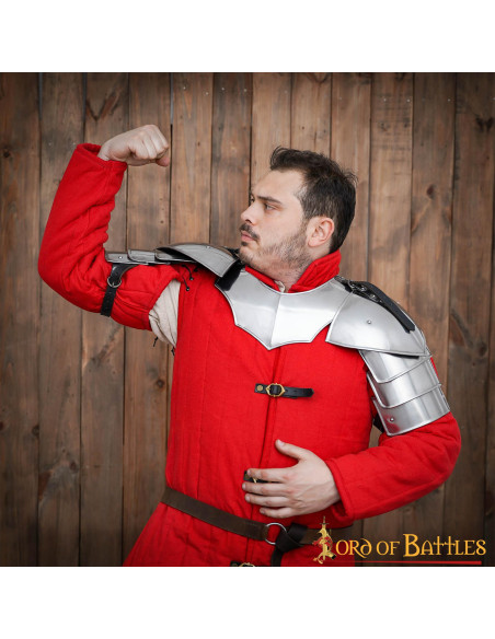 Épaulières de soldat médiéval...