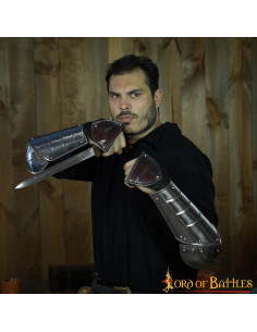 Brassards médiévaux fantastiques, avec protection des coudes