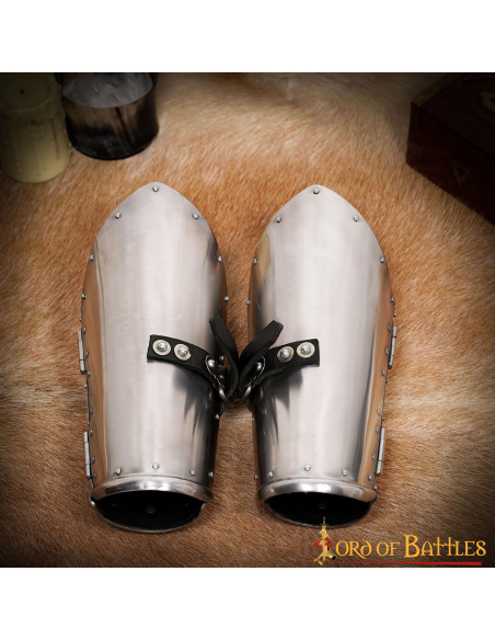 Bracelet en métal guerrier, acier doux