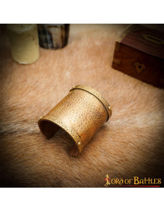 Bracelet orné en laiton massif