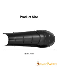 Grèves noircies Dark Knight avec genouillères 2