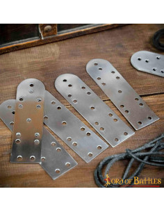 Pack 100 pièces métalliques Armure lamellaire